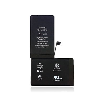 OEM 교체 배터리 1500mAh 충전 가능한 리아온 교체 배터리 아이폰 X